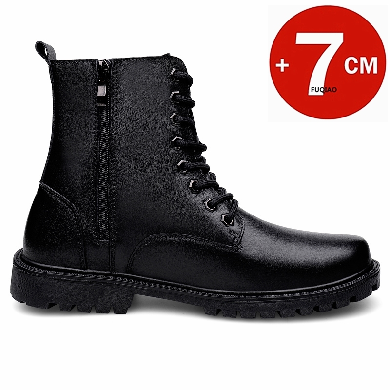 Botas con elevador de cuero ge - Men'S Shoes With Height Increase reseña y precio